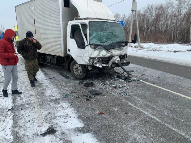 Авария на трассе Бийск — Барнаул