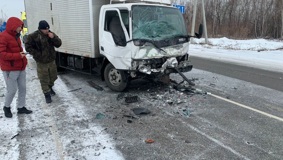 Авария на трассе Бийск — Барнаул