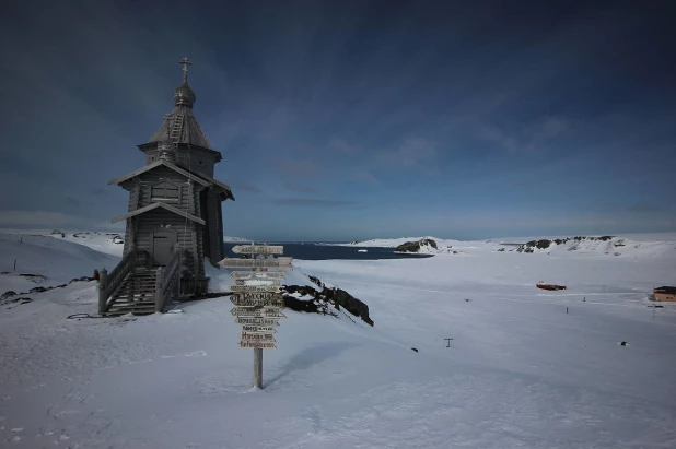 Церковь Святой Троицы в Арктике. Проект Петра Анисифорова.