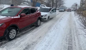 Массовые ДТП в апрельский гололед.