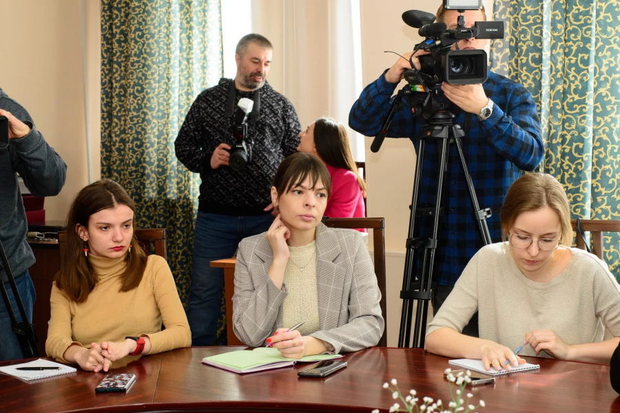 Пресс-конференция, посвященная Всероссийскому онлайн-голосованию по выбору общественной территории для благоустройства в 2024 году.