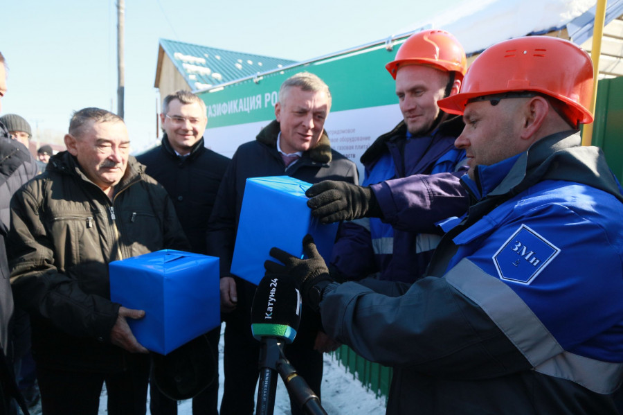В Алтайском крае приступили к исполнению планов газификации.