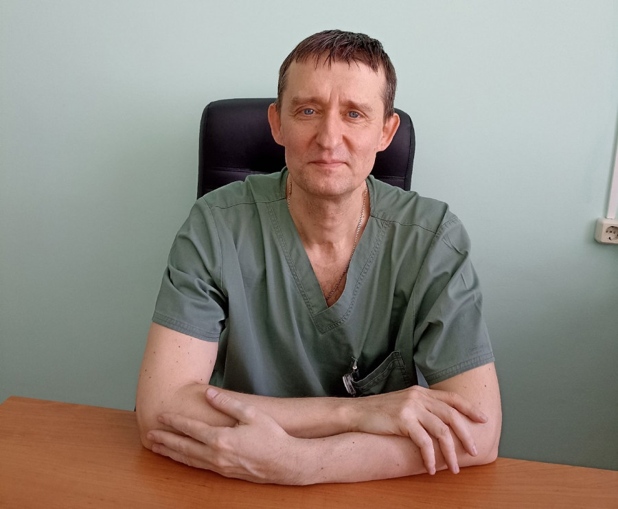 Дмитрий Ананьев, главный сосудистый хирург Алтайского края.