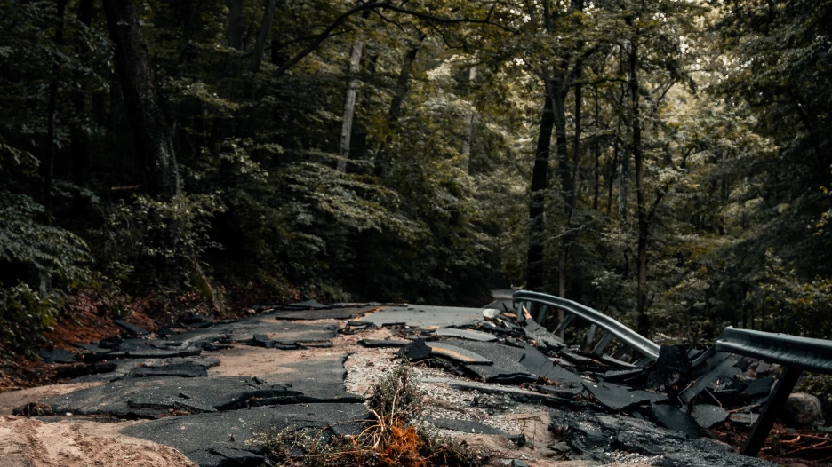 Землетрясение. 