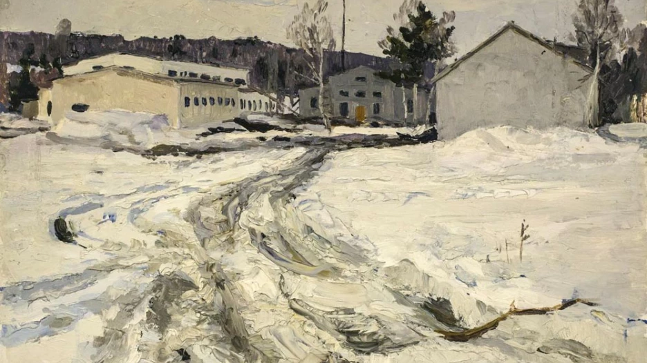 "Колхозная РТС", автор Петр Кортиков.