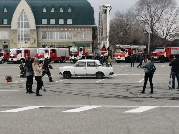 Первомай в Барнауле.