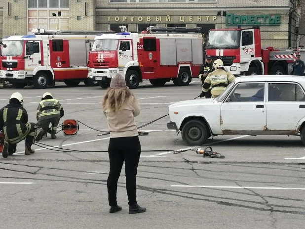 Первомай в Барнауле.