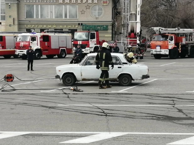 Первомай в Барнауле.