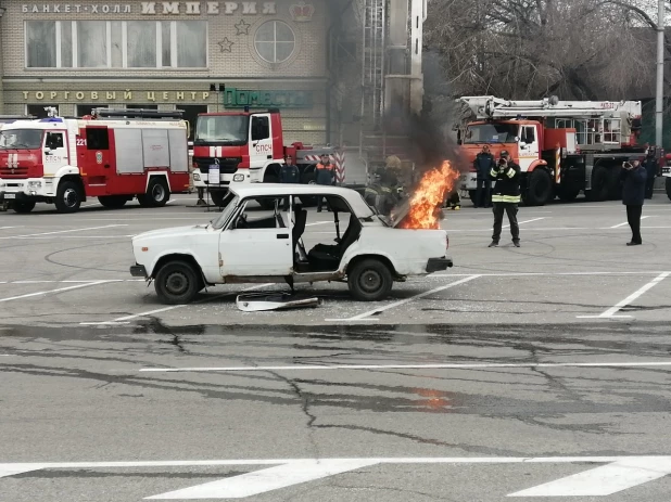 Первомай в Барнауле.