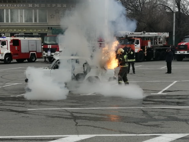 Первомай в Барнауле.