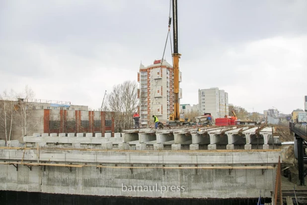 Реконструкция моста по пр. Ленина.