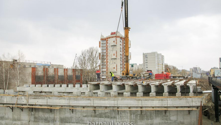 Реконструкция моста по пр. Ленина.