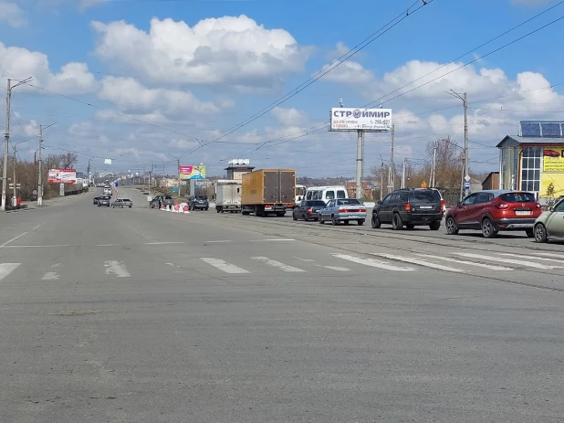 Пробка перед Б. Ключами. 