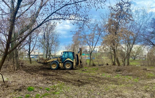 Сквер на ул. Приречная.