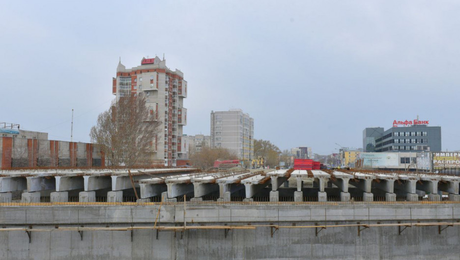 Реконструкция моста по пр. Ленина.