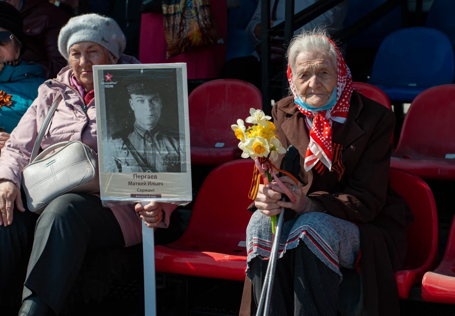 Празднование Дня Победы, фото 9 мая 2022 года.