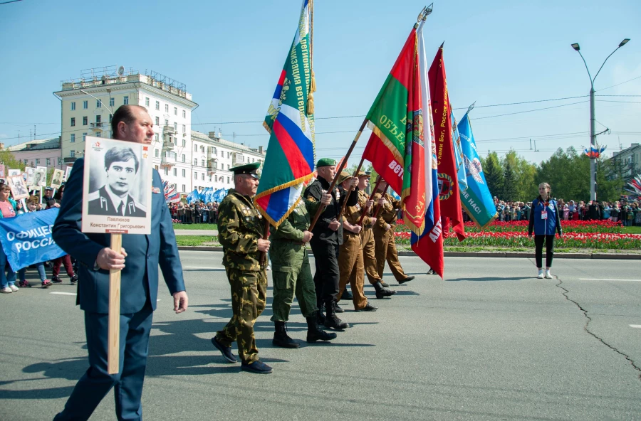 Празднование Дня Победы, фото 9 мая 2022 года.