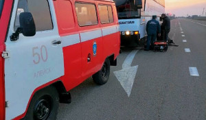 Спасатели починили неисправность в междугороднем автобусе 