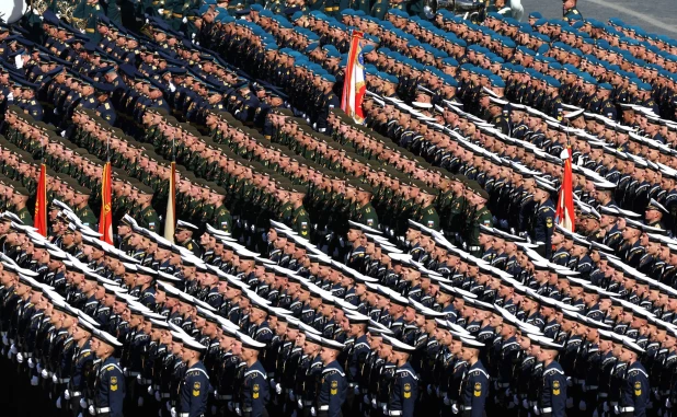 Парад Победы в Москве.