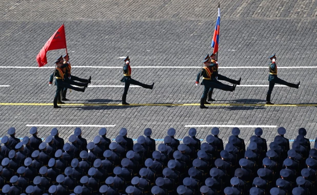 Парад Победы в Москве.