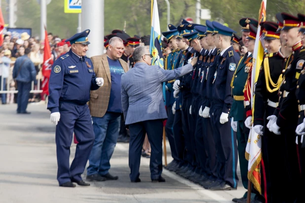 Парад Победы 2023 в Барнауле.