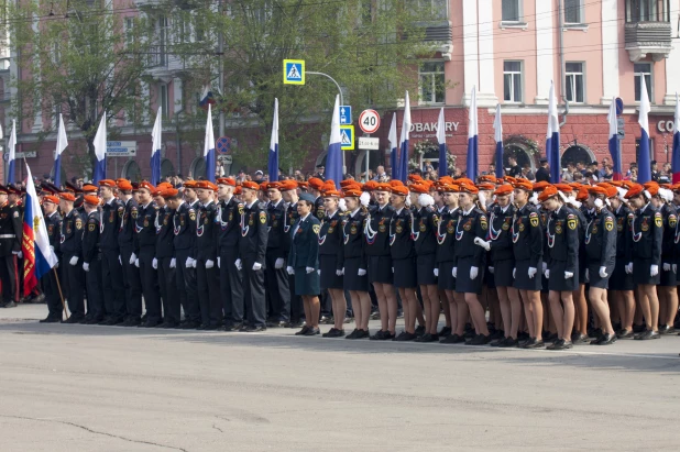 Парад Победы 2023 в Барнауле.