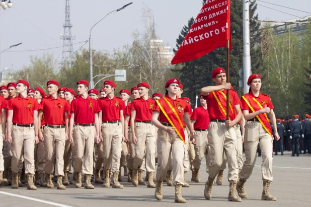 Парад Победы 2023 в Барнауле.