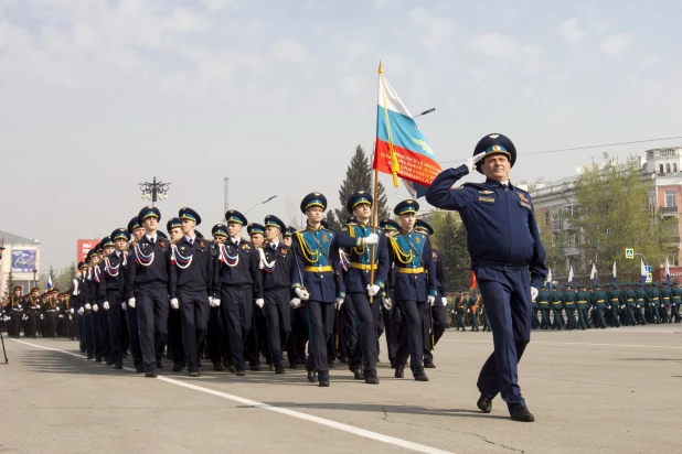 Парад Победы 2023 в Барнауле.