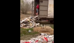 Свалка в поселке Новый.