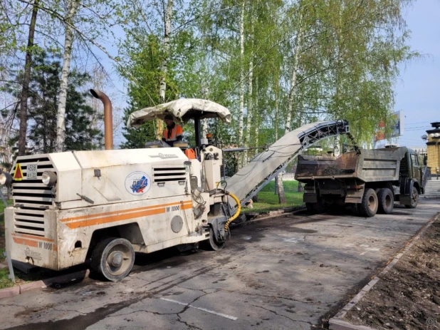 Благоустройство парка "Центральный".