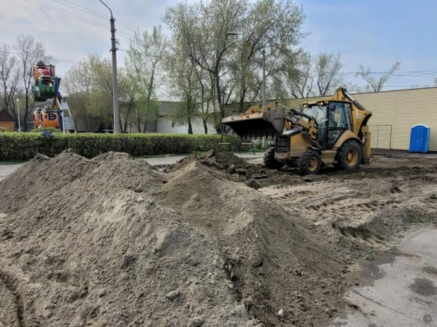 Благоустройство парка "Центральный".