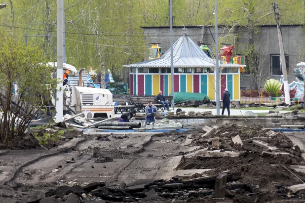 Реконструкция парка "Центральный".