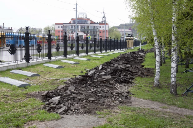 Реконструкция парка "Центральный".