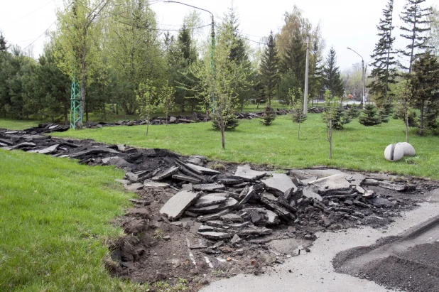 Реконструкция парка "Центральный".