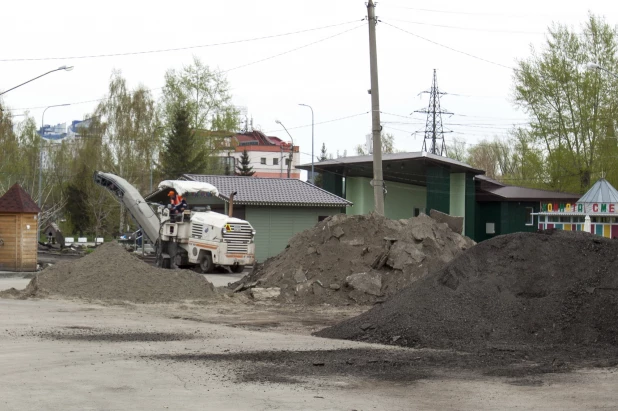 Реконструкция парка "Центральный".