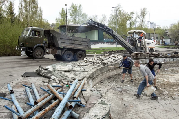 Реконструкция парка "Центральный".