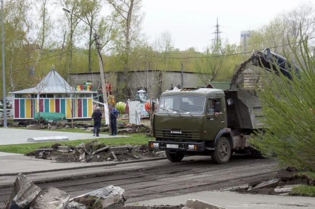 Реконструкция парка "Центральный".