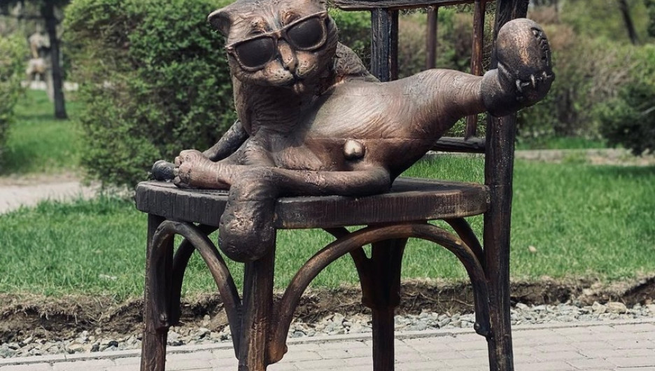 Скульптура "Сибирский кот" 