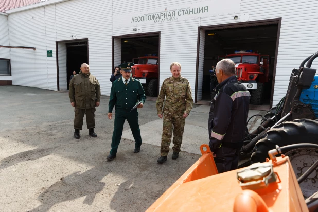 Лесопожарная станция Бобровского участка