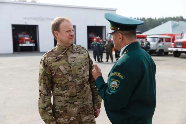 Лесопожарная станция Бобровского участка