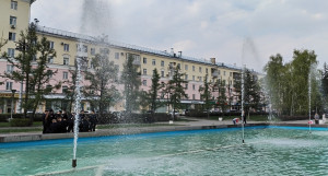 В Барнауле заработали фонтаны.