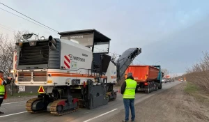 Благоустройство дорог в Барнауле.