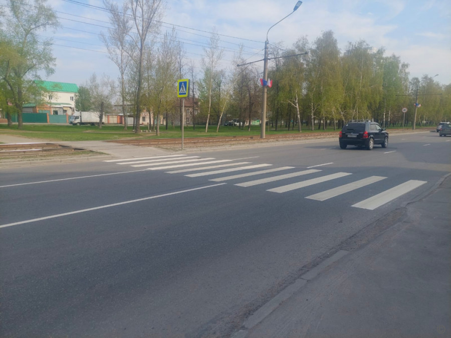 Благоустройство дорог в Барнауле.
