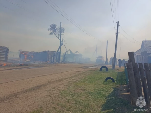 Пожары в Угловском и Егорьевском районах