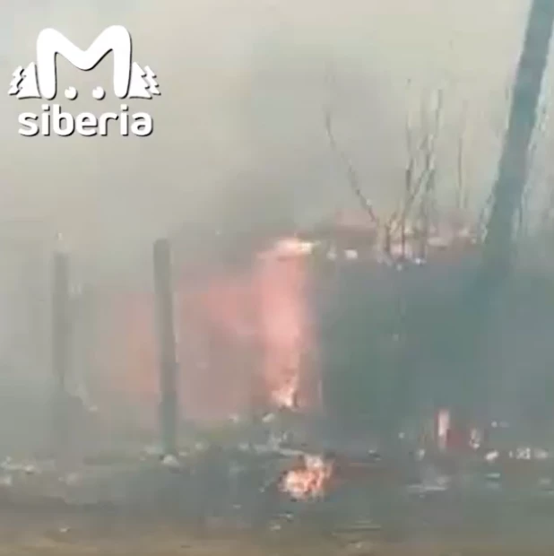 Пожары в Угловском и Егорьевском районах 