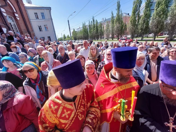 Открытие памятника Николаю Чудотворцу.