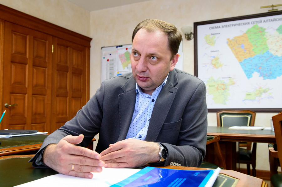 Николай Пантелеев, директор «Алтайэнерго».