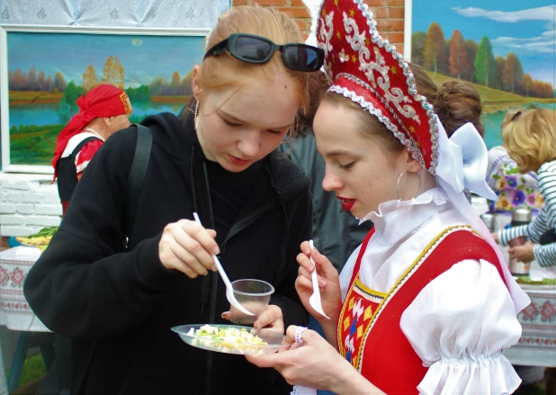 Праздник черемши в селе Черемшанка. 