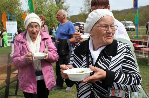 Праздник черемши в селе Черемшанка. 