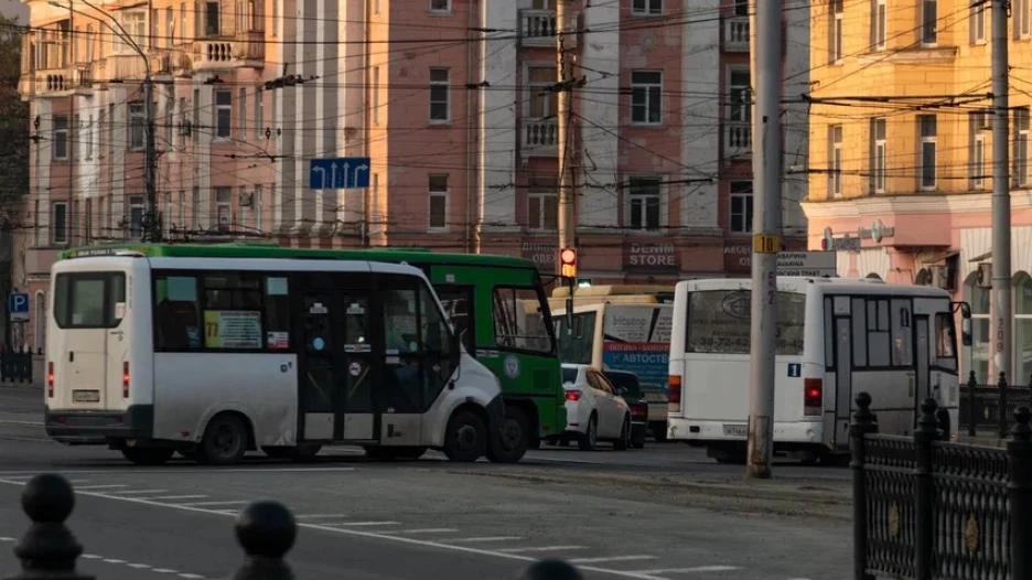 Барнаул на рассвете.